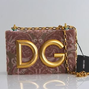 SOLD Dolce & Gabanna Pochette Logo Shoulder Bag